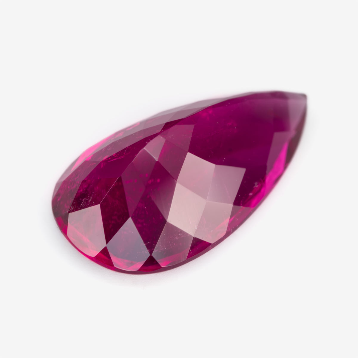 13.26x7.60mm Pear Shape Rubellite Tourmaline (TORP013)