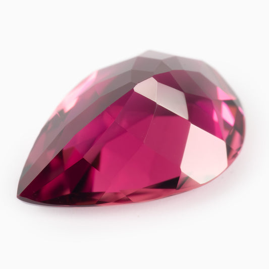 10.05x6.92mm Pear Shape Rubellite Tourmaline (TORP107)