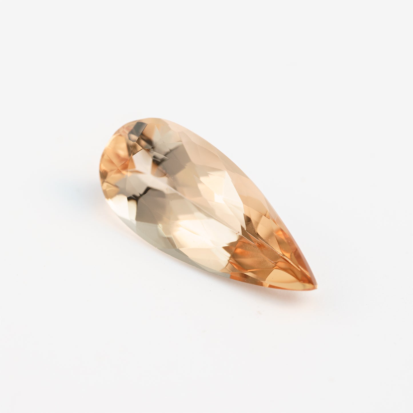 13.5x5.5mm & 9.5x4.5mm Pear-Shape Imperial Topaz Set (TZ065)