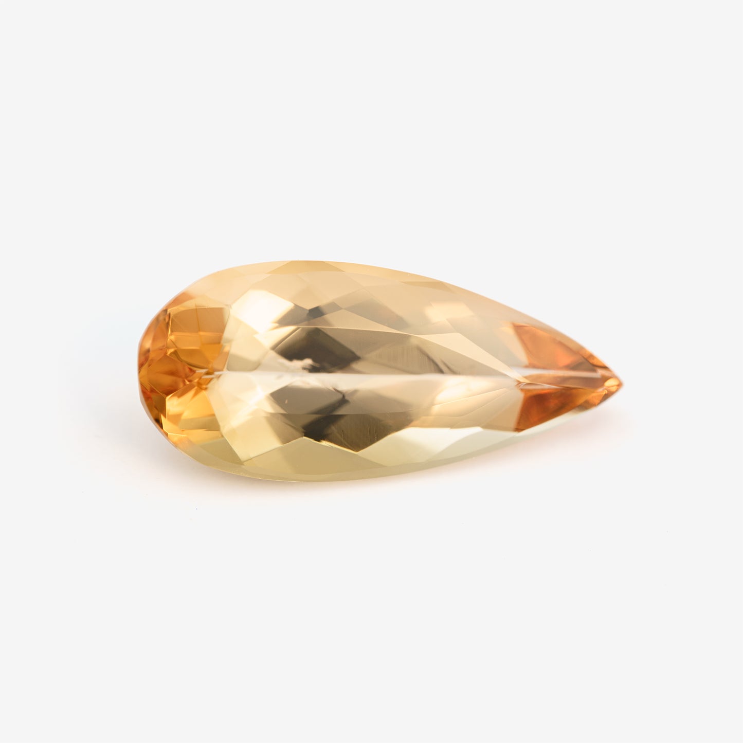 13.5x5.5mm & 9.5x4.5mm Pear-Shape Imperial Topaz Set (TZ065)