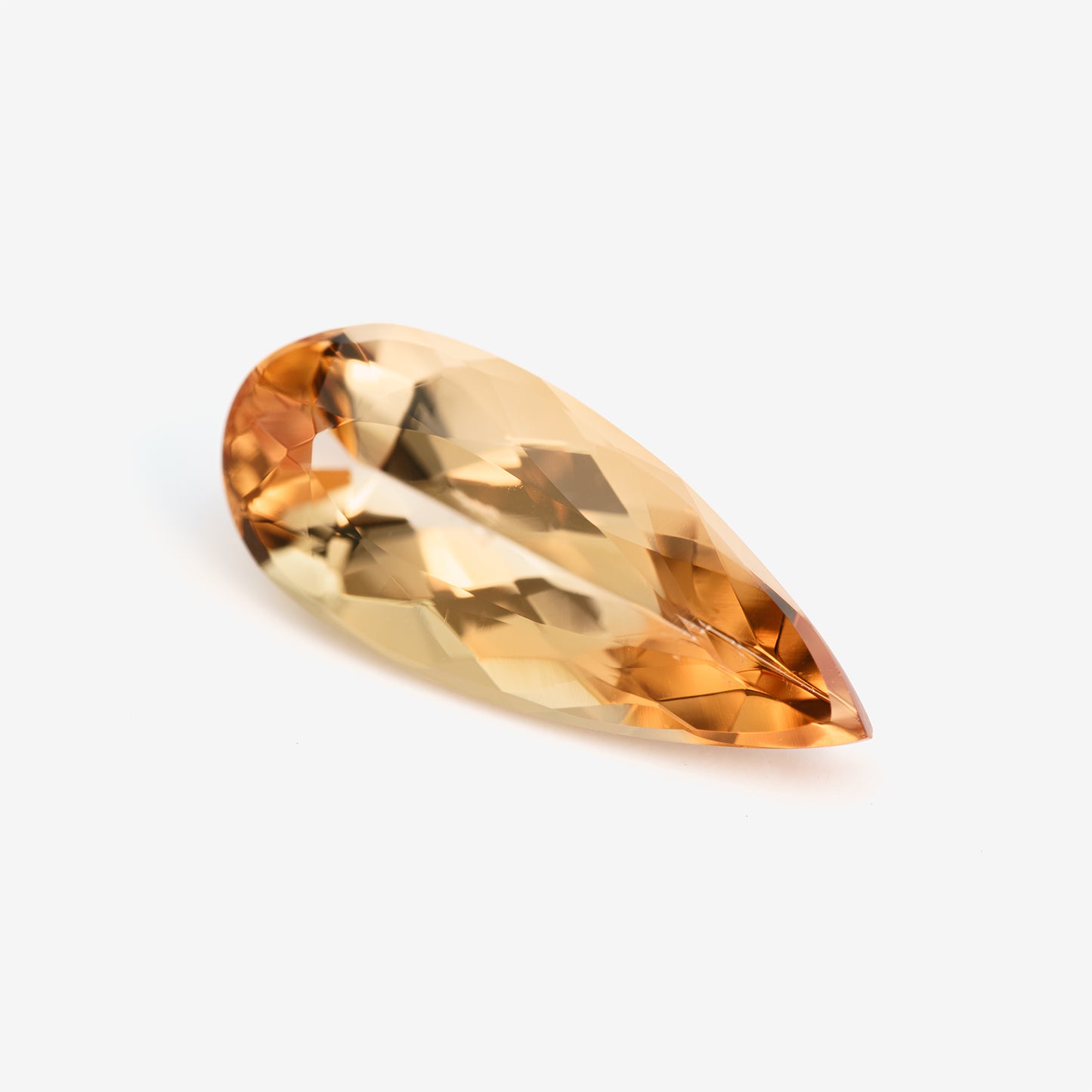 13.5x5.5mm & 9.5x4.5mm Pear-Shape Imperial Topaz Set (TZ065)