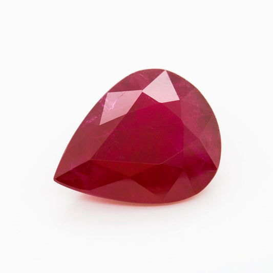 10x8mm Pear-Shaped Ruby (RUP108A)