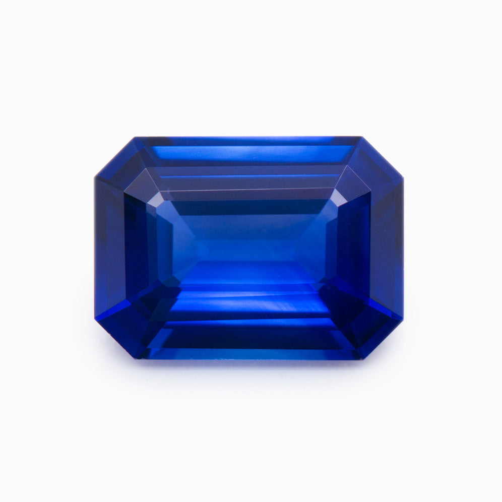 [SOLD] 7.04x5.09mm Octagonal Ceylon Sapphire Certificated (SACE125)