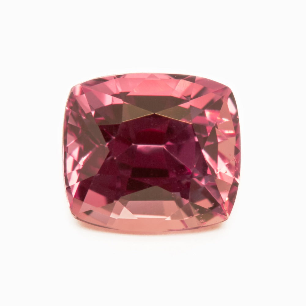[SOLD] 5.65x5.00mm Cushion Padparadscha Sapphire Certificated (SAPDV005)