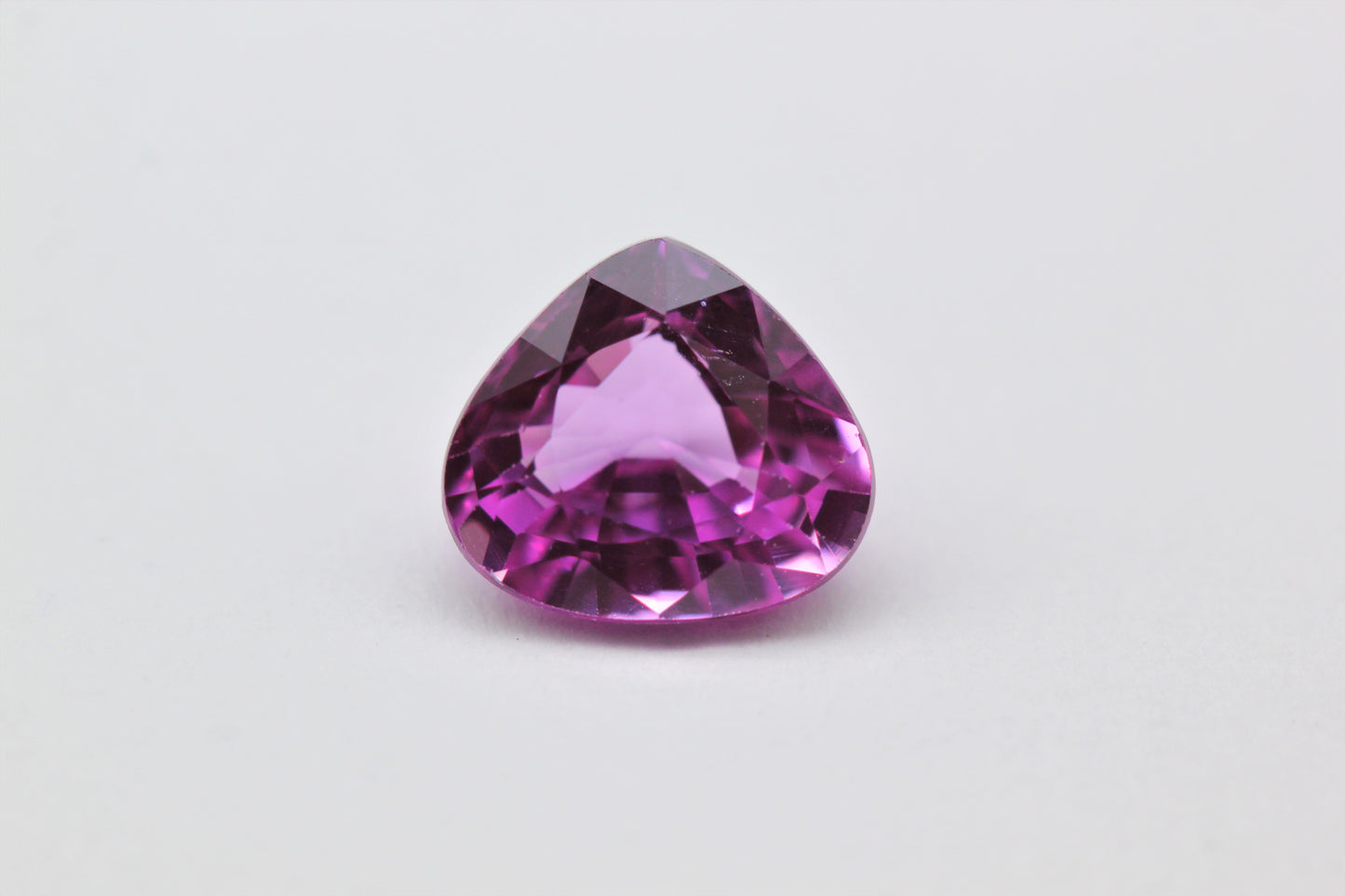 [SOLD] 7.6x8.7mm Pear-Shape Pink Sapphire (SAPP7687GM)