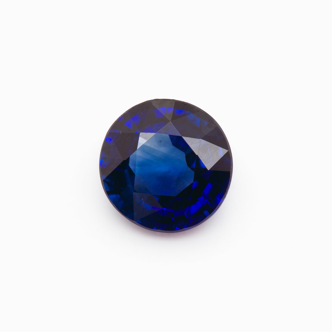 [SOLD] 5.2mm Round Madagascan Sapphire Certificated (SAR110)