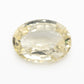 8x6mm Oval Yellow No Heat Sapphire Certificated 1.21ct (SAYV86T)